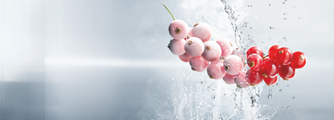 Picture shows currants frozen with CRYOLINE technology